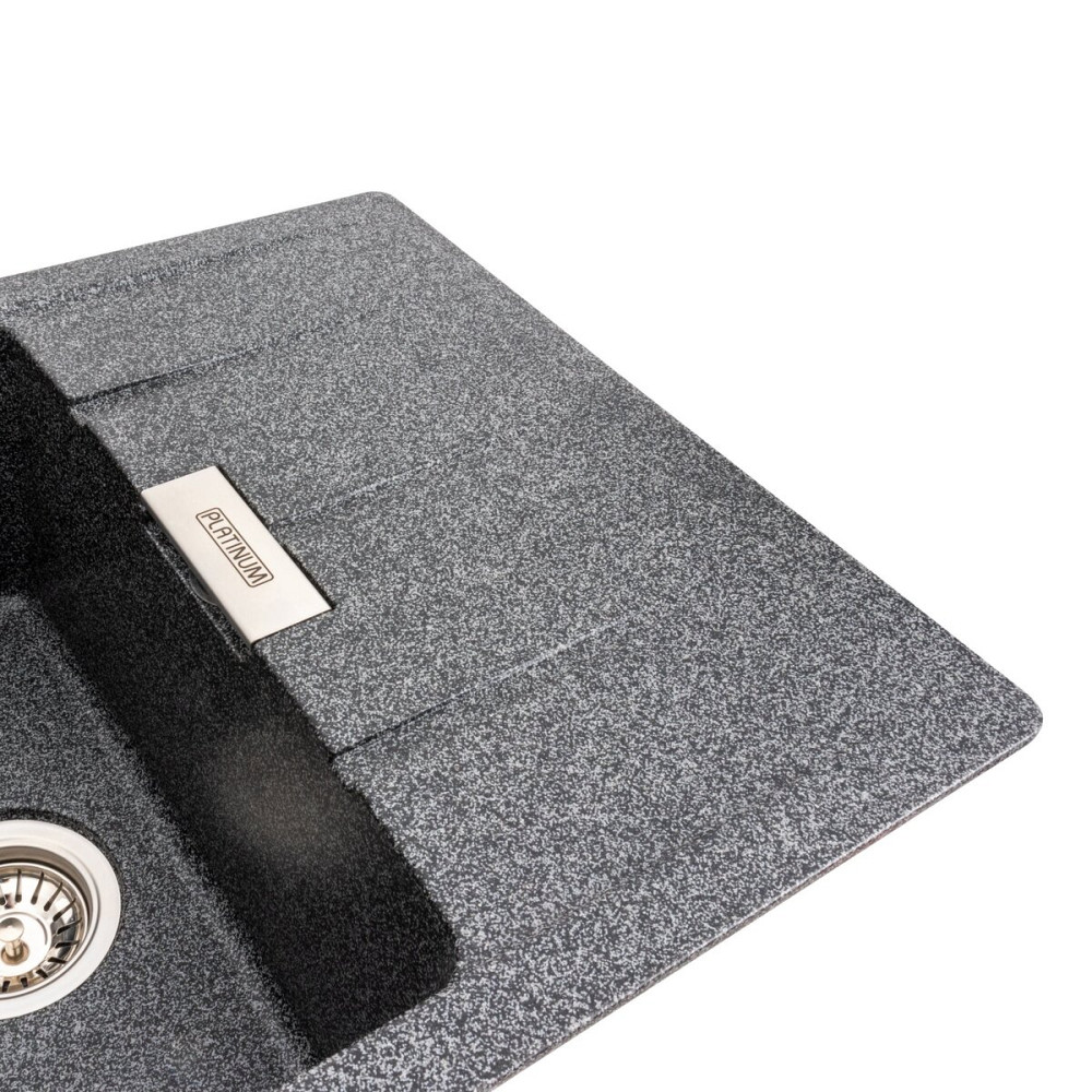 VALESO Гранітна мийка для кухні VALESO ROMA 7850 матова Графіт Киев - изображение 8