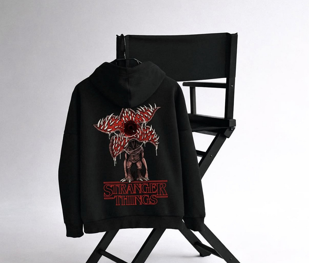 Худи с принтом Demogorgon | Stranger Things Графитовый, XXL Черновцы - изображение 1