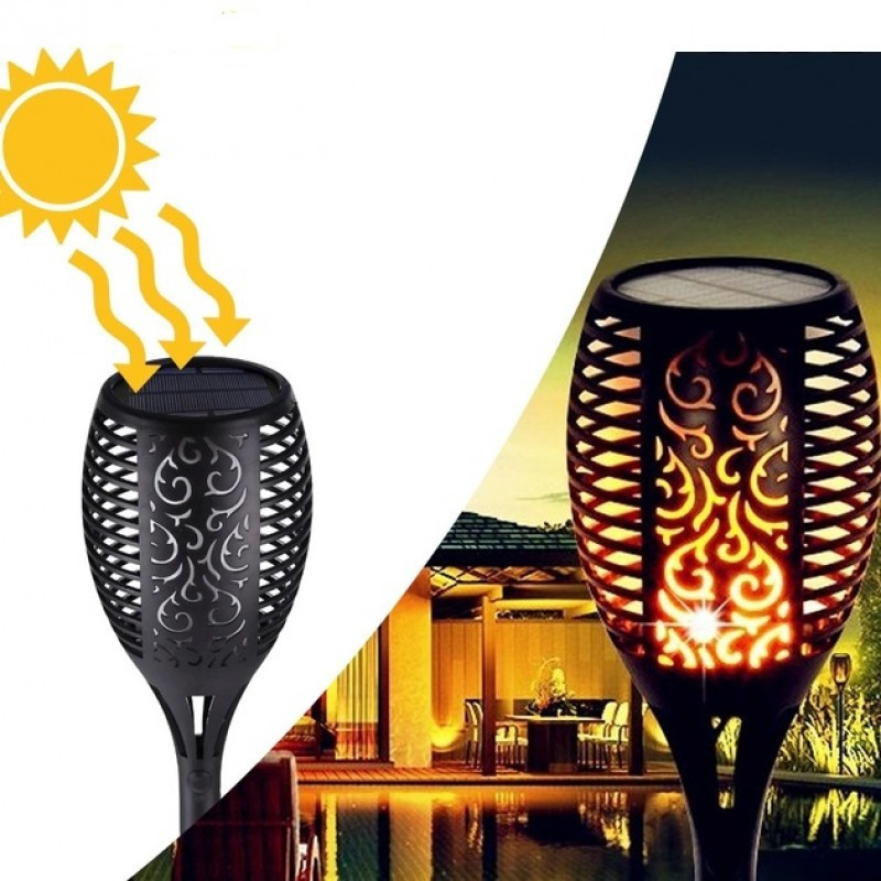 Садовый светильник Факел с эффектом пламени MEDIUM в упак. 2 шт Одесса - изображение 1