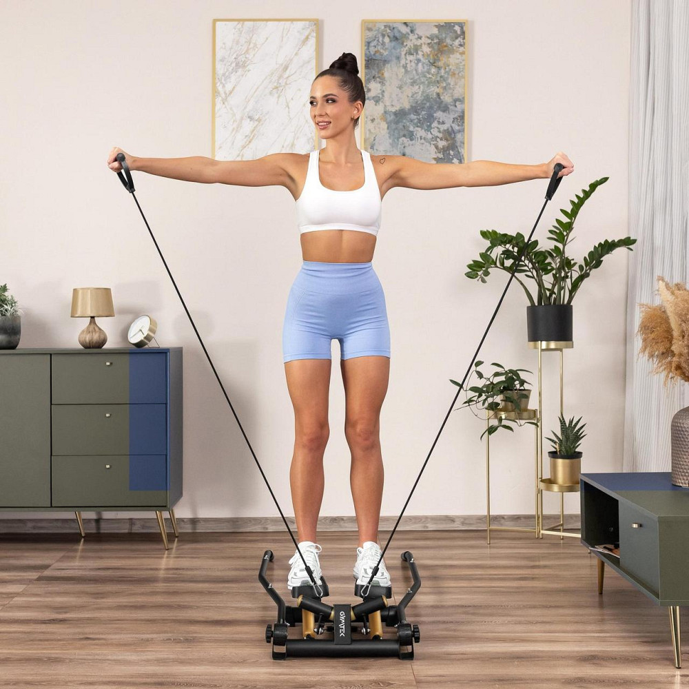 Степпер Gymtek XST700 Золотий Київ - фото 3
