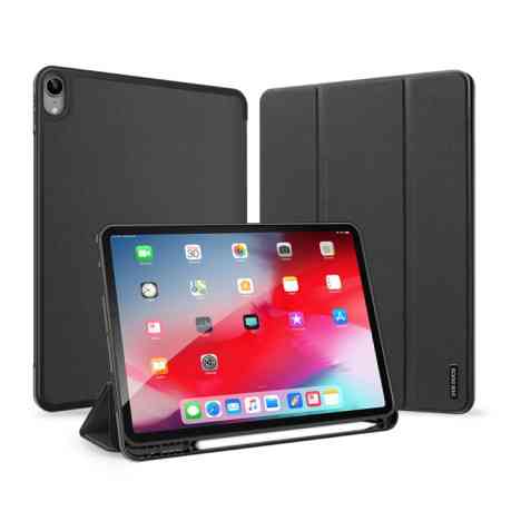 Протиударний чохол-книжка DUX DUCIS DOMO Series на iPad Air 10.9 2022/2020 - чорний Дніпро
