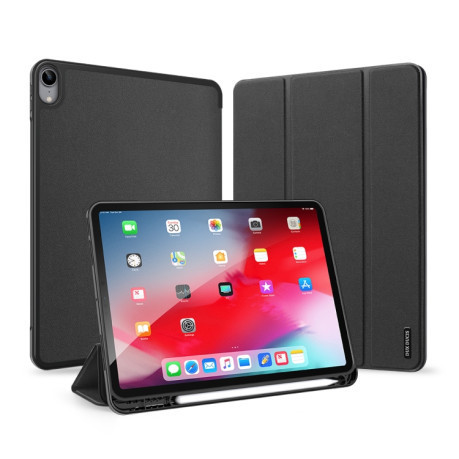 Противоударный чехол-книжка DUX DUCIS DOMO Series на iPad Air 10.9 2022/2020 - черный Днепр - изображение 1