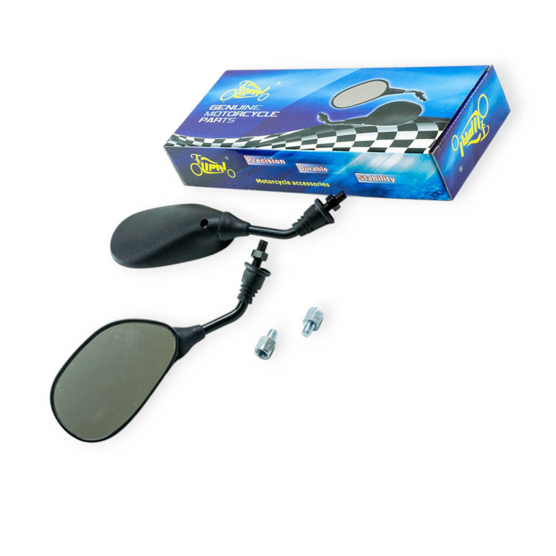 Дзеркало 2 шт) Хонда DIO, Сузукі8 мм з короткою ніжкою та болтом фіксатора (к-кт Мукачево - фото 1