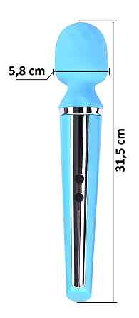 Вібромасажер Boss Series - Massager Genius USB Blue 10 Function, BS2200020 Sex Aura Київ