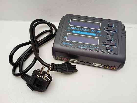 Двоканальний зарядний пристрій з балансиром HTRC C240 DUO AC 150W DC 240W 10Ax2 (товар вживаний) Луцьк