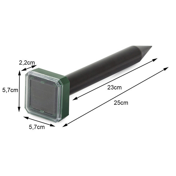 Набор отпугивателей кротов GN-007, 2 шт Днепр - изображение 4