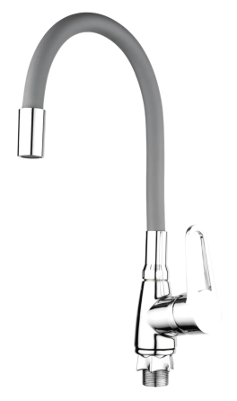 Кухонний змішувач Mixxus Elba 014 Nut Refl.Grey без підводки MI6308 Харків