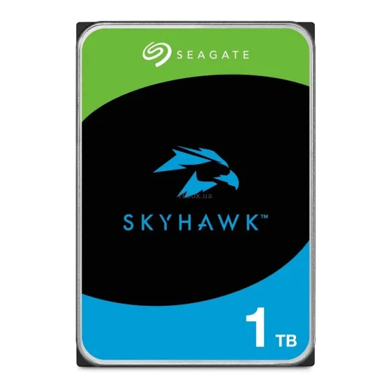 Жорсткий диск для відеоспостереження Seagate SkyHawk HDD 1 TB 5400 rpm 256MB ST1000VX013 3.5 SATAIII Київ