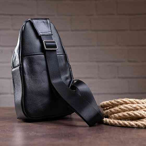 Сумка через плечо мужская Vintage 14857 Черная Киев