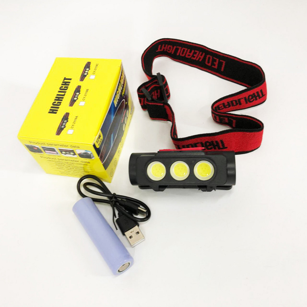 Налобний фонарь с аккумулятором PLD-2119C, Налобный аккумуляторный фонарь на голову CB-41 Львов - изображение 7