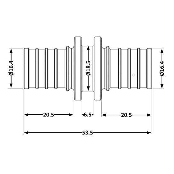 Переходних под натяжную гильзу Icma №1032 d20х2,8 851032GW05 Киев