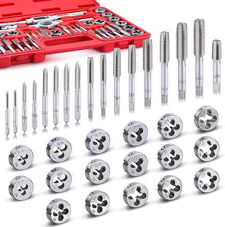 Набір мітчиків та плашок метричний 40 пр. REWOLT T1136 Чернігів