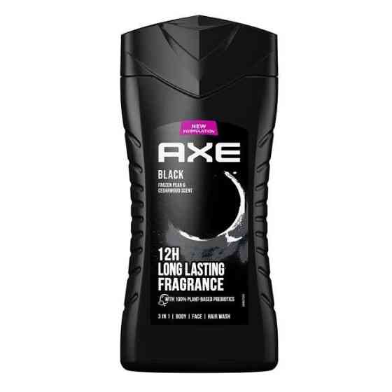 Axe гель для душа и шампунь блек 250 мл Киев