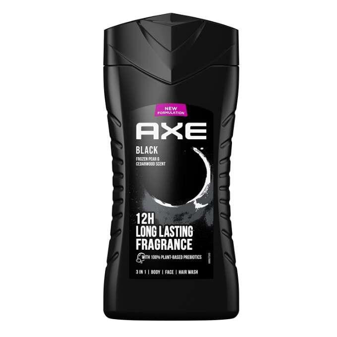 Axe гель для душа и шампунь блек 250 мл Киев - изображение 1