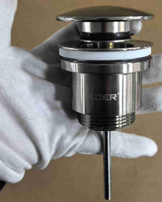 Донний клапан для умивальника Koer PW-01-02 1 1/4''     ( KR3401 ) 28220 Харьков - изображение 2