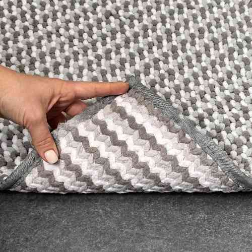 Килимок для ванної кімнати 50*80см Мелоді сірий Дариана Житомир