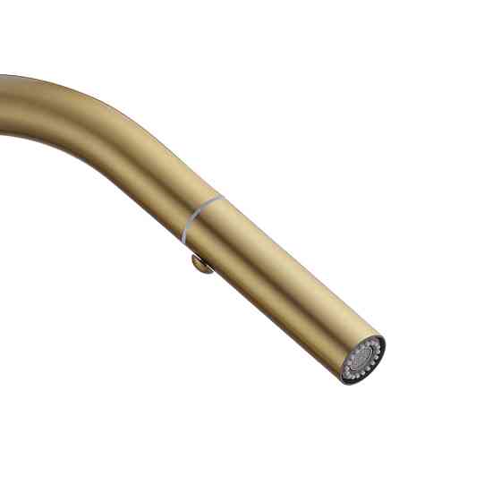 Кухонний змішувач Koer KI-70004-12 з висувним виливом з нержавіючої сталі (KR5004) Харків