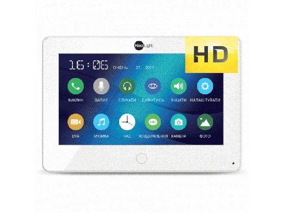 Кольоровий відеодомофон NeoLight Alpha HD Київ