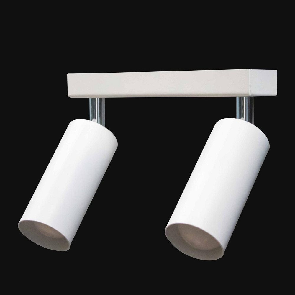 Светильник на планке с поворотними плафонами 2-Е27 Tube NL 1105-2 W Киев - изображение 3
