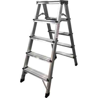 Драбина GTM cтрем`янка 5сх. верхня сходинка 0,98м, двостороння (KMH1205) Вінниця