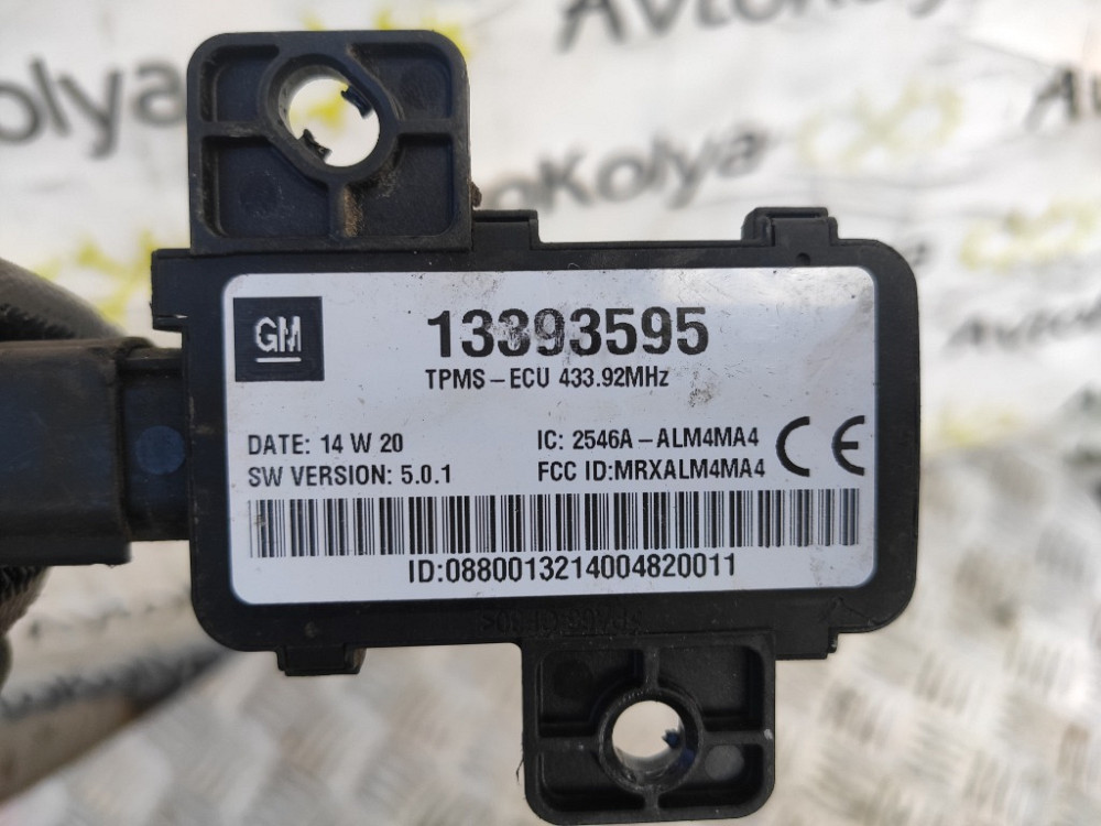 Датчик тиску в шинах Opel Insignia 2009-2017 (13393595) Ковель - фото 2