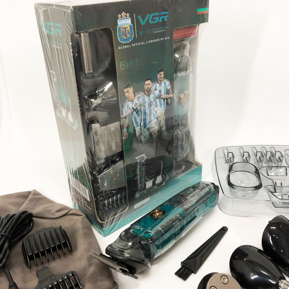 Профессиональная машинка для стрижки волос и бороды VGR Беспроводная машинка для стрижки дома VM-60 Львов - изображение 10