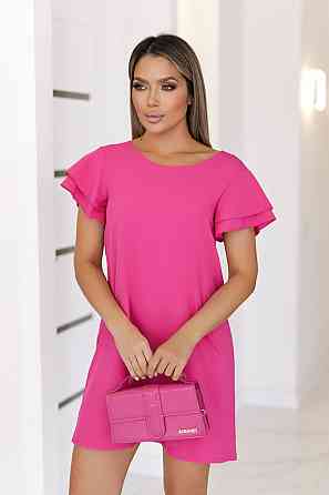 Платье летнее с воланами на плечах Fiesta Батал Киев