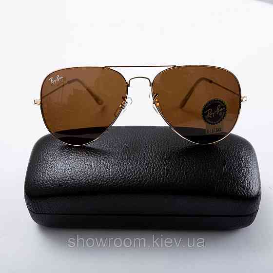 Чоловічі сонцезахисні окуляри RAY BAN 3025, 3026 aviator (2916) Київ