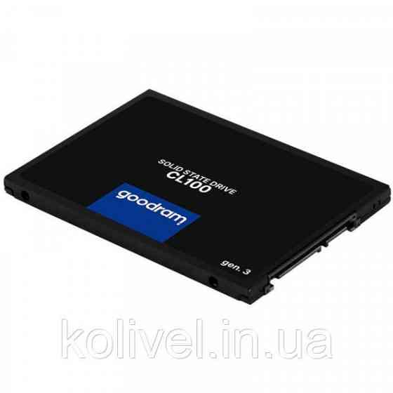 SSD 480Gb GoodRAM CL100 SATA III 2.5" TLC (SSDPR-CL100-480-G3) Київ