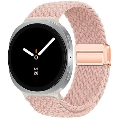 Ремешок для смарт-часов Armorstandart Braided Solo Loop для Samsung Watch 8 / 8 Classic (20x113 mm) Rose Gold (ARM87356) Винница - изображение 1