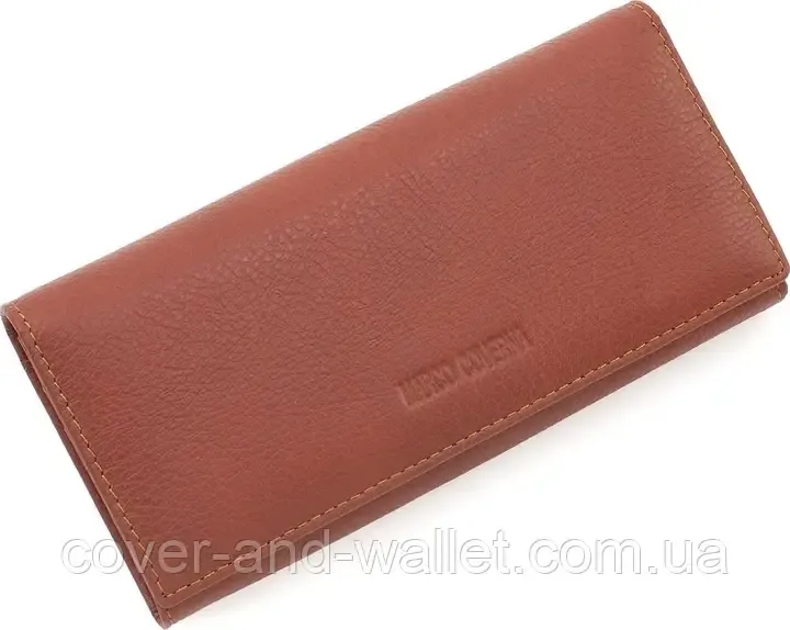 Класичний шкіряний жіночий гаманець на магнітній фіксації Marco Coverna Київ - фото 4