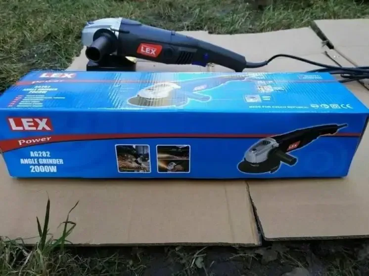 Болгарка LEX AG282 180 мм – ідеальна для шліфування та різання Львів - фото 6