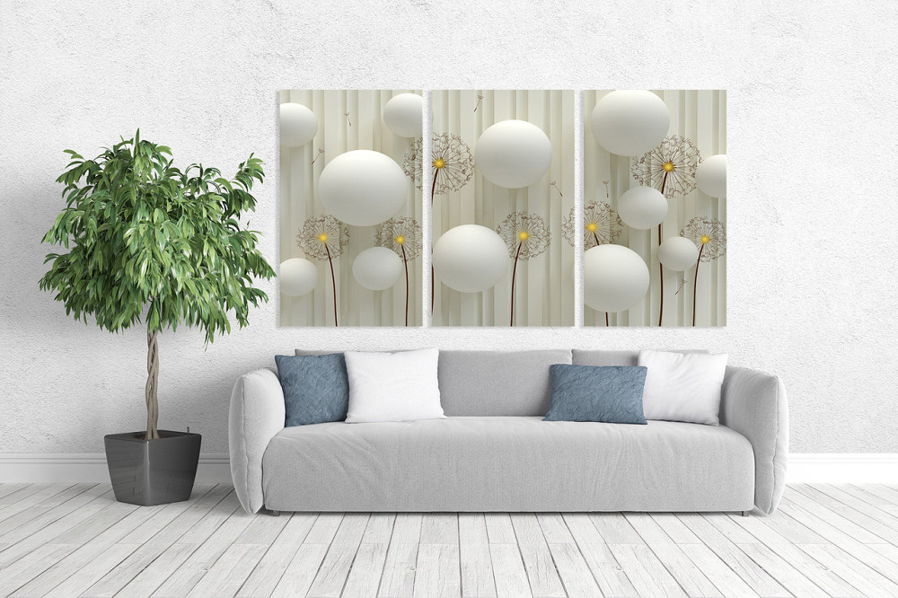 Модульна картина у вітальню/ спальню       Куль-Баба   ART-037_3A 100х150 см Київ - фото 2