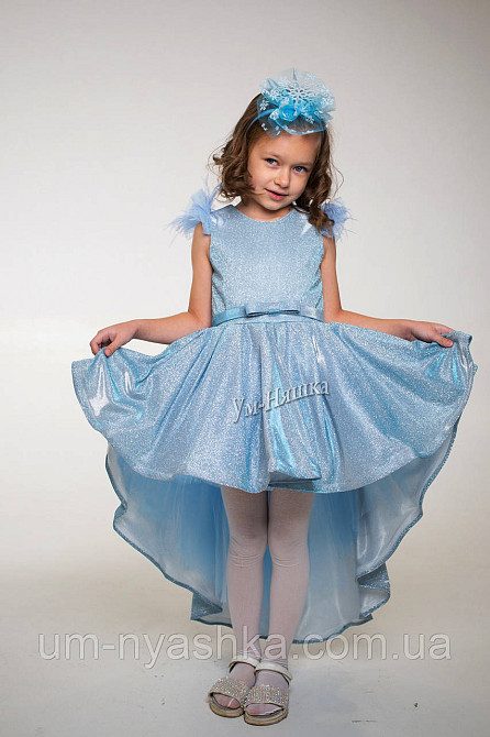 Платье звездочки Пышное удлиненное блестящее платье люрекс Кривой Рог - изображение 2