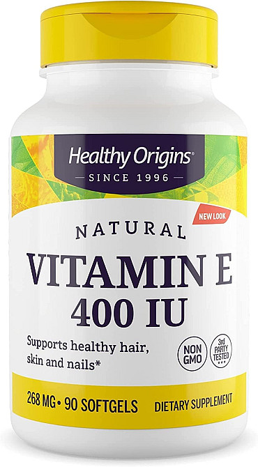 Вітамін Е (Vitamin E) 400 МО 90 капсул Київ - фото 1