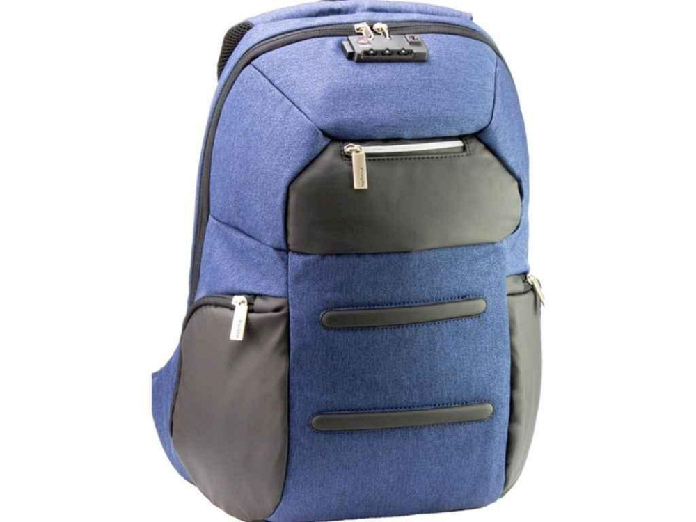 Рюкзак полиэстр синий 47*31*16см USB Anti-Theft арт.O96917-02 ТМ OPTIMA Киев - изображение 1
