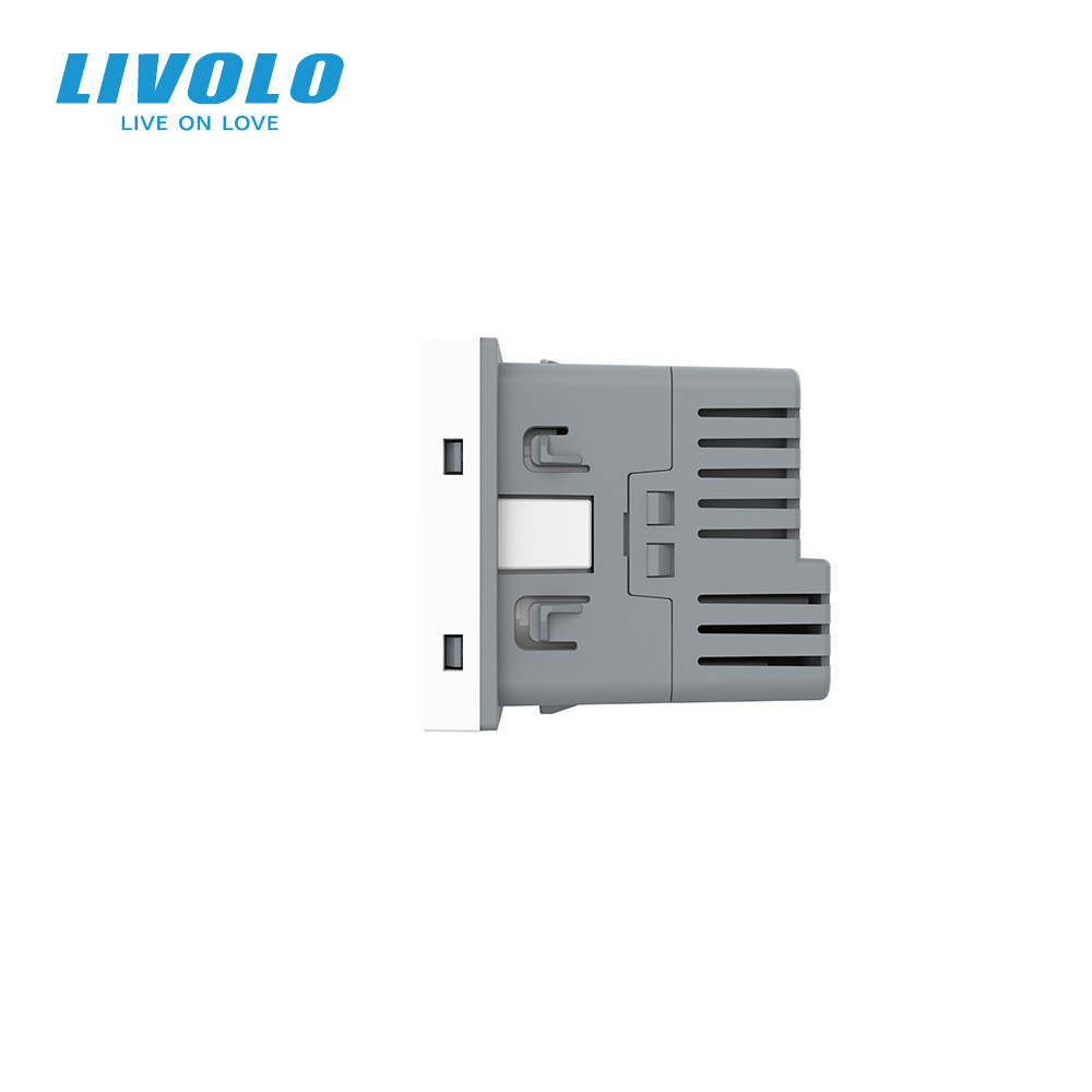 LIVOLO Електрична розетка LIVOLO з USB Type-C PD 18Вт, швидке заряджання iPhone, біла, 16А 230В Коломия - фото 9
