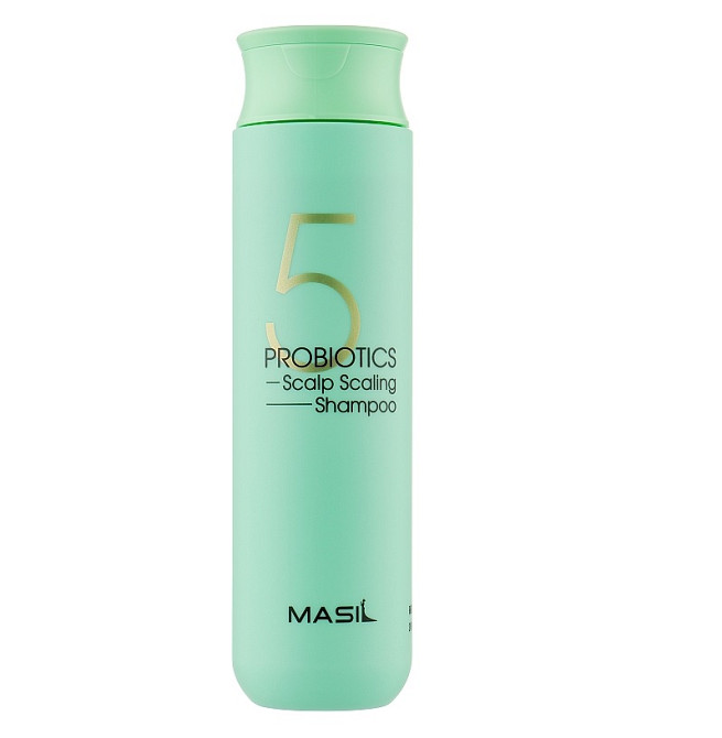 Шампунь для глибокого очищення шкіри голови 5 Probiotics Scalp Scaling Shampoo Masil 300 мл Київ - фото 2