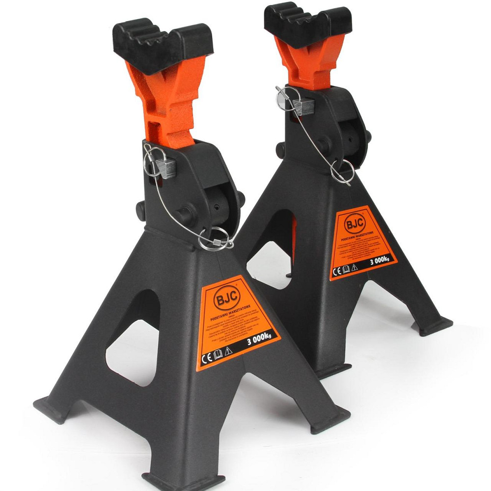 Комплект подставок 2 шт под машину с механическим замком 3 тоны BJC Mar-Pol (M80100) Нововолынск - изображение 3