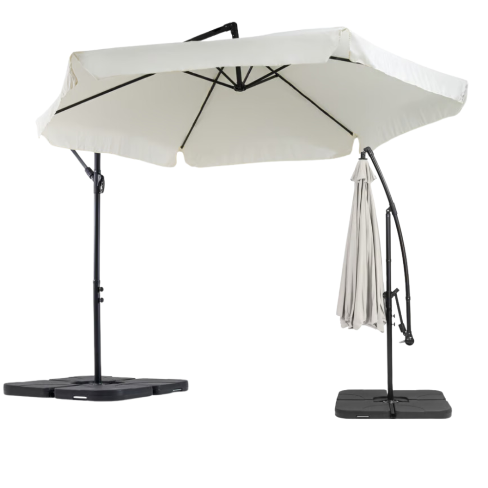 Парасолька садова Di Volio EMPOLI 300см кремова+ Основа садової парасольки Киев - изображение 7