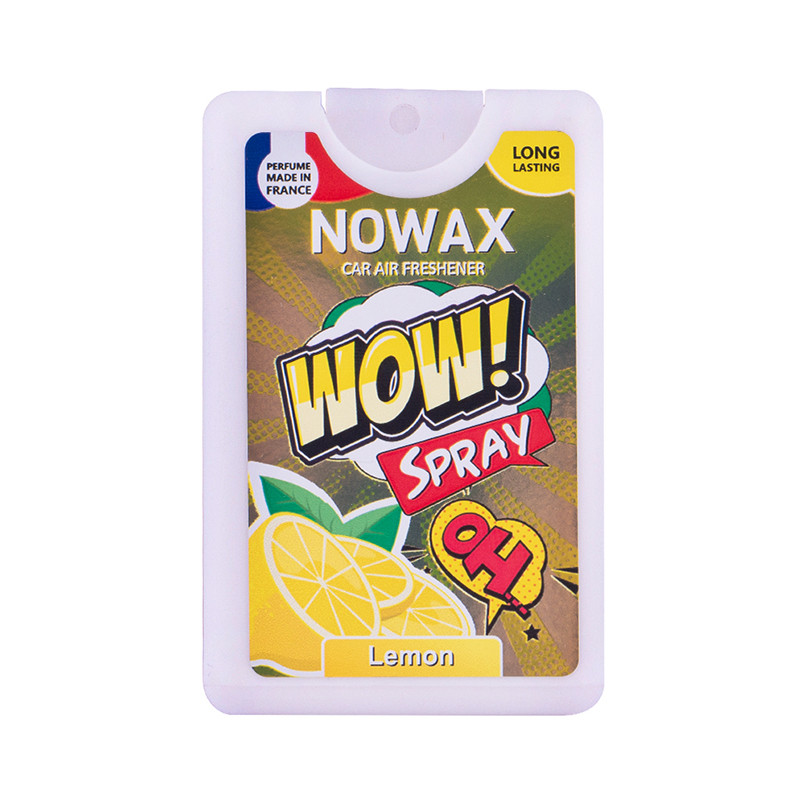 Ароматизатор повітря з розпилювачем Nowax Wow Spray 18мл Lemon Львів - фото 1