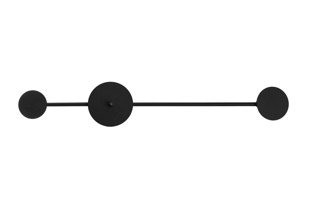 Оригінальне бра на стеінку 2-G4 чорний Disk NL 8614-2 BK Київ - фото 2