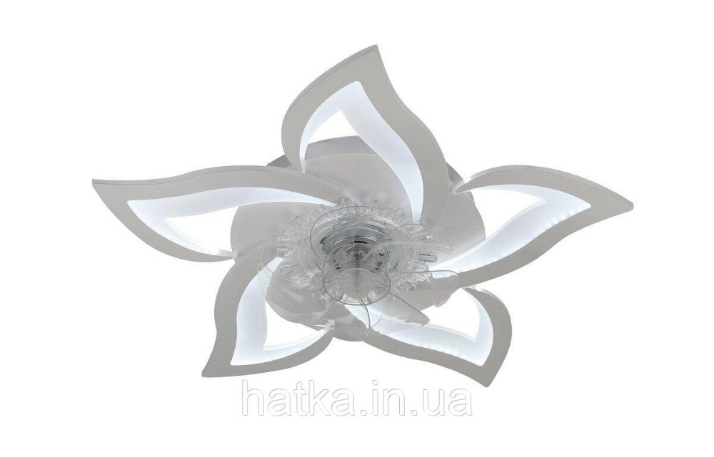 Стельовий світильник-вентилятор YZD5005-Fan (Білий) Київ - фото 3