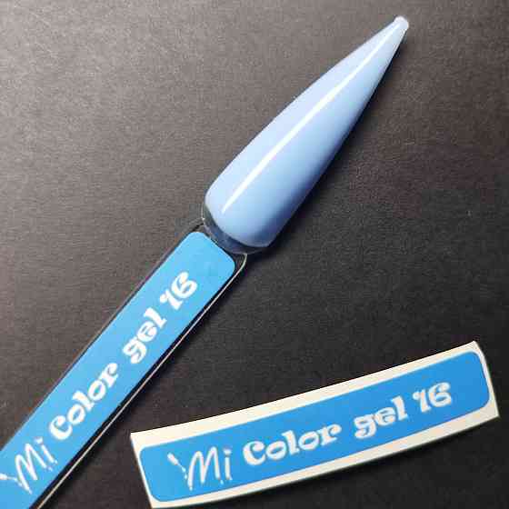 Наліпка на тіпсу (палітру) для гелю Mi Color №16 (9 x 55 мм) Херсон