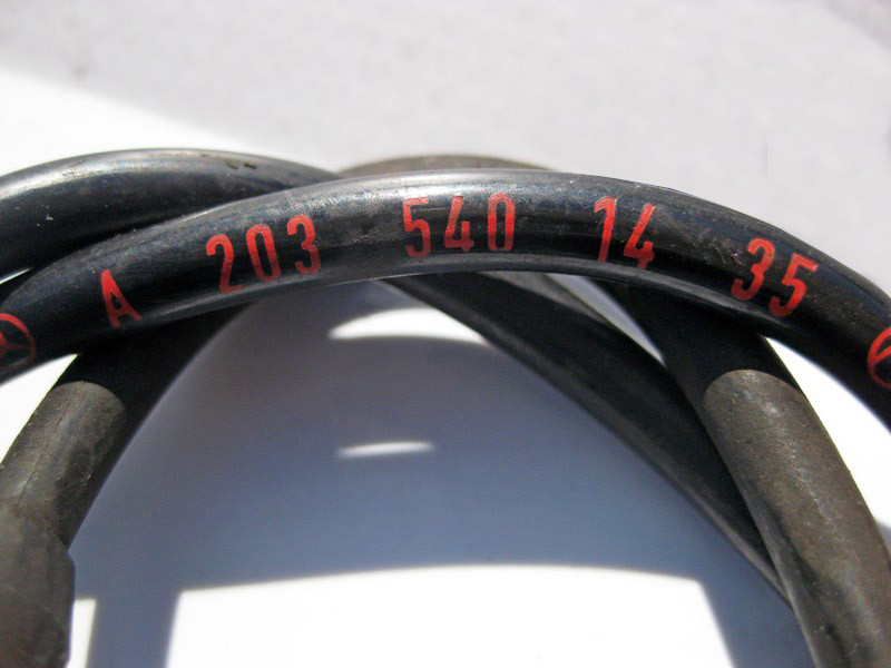 Mercedes-Benz  A2035401435 Електропровід на передній датчик зносу гальмівних колодок C-Class W203 4matic Одесса - изображение 3