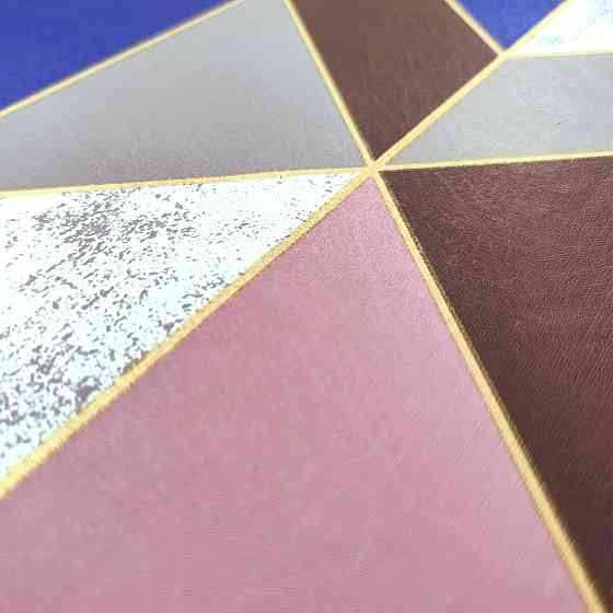 Самоклеящаяся пленка с розовыми треугольниками Киев