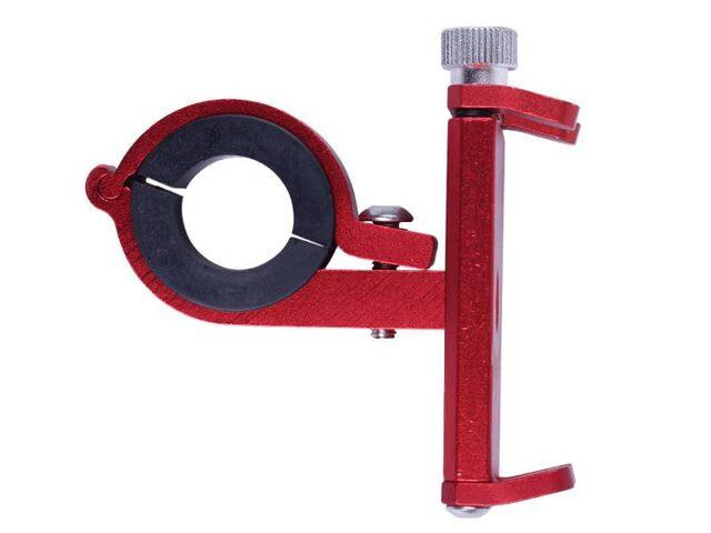 Держатель телефона HFCM-08  (крепление на руль), алюминий, красный Мукачево - изображение 4