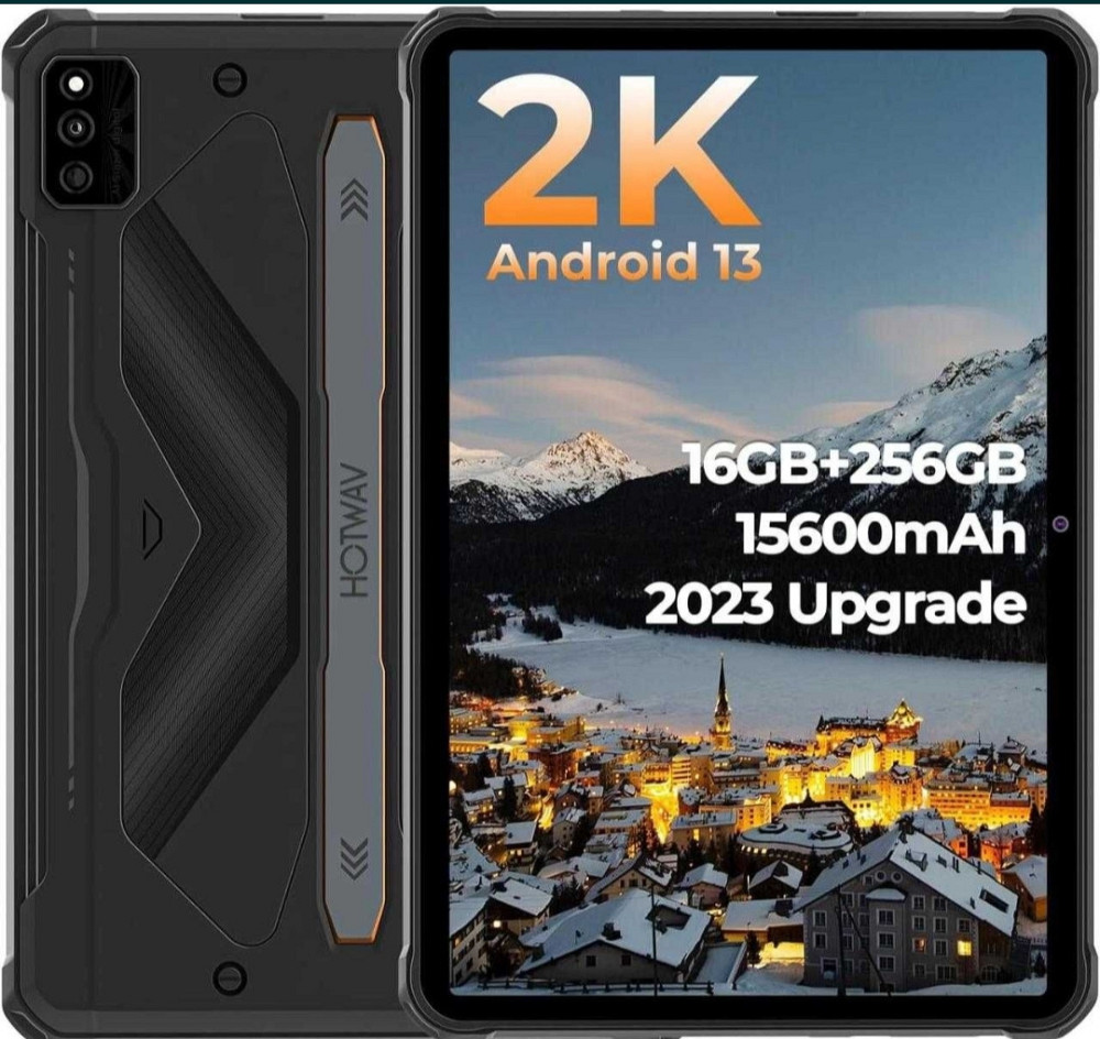 Планшет: 15 600Мач. HOTWAV R6 Ultra 8/256Gb. 4G. IPS 10.4" 2K IP68 IP69K. Київ - фото 6