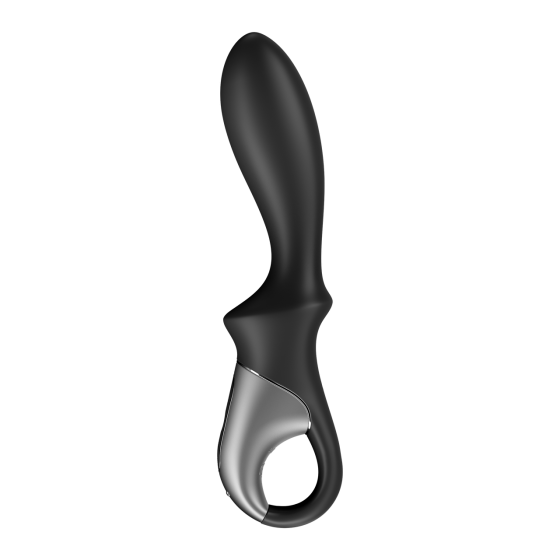 Анальный смарт-вибратор с подогревом Heat Climax, черный цвет Satisfyer (Германия) Sex Aura Киев