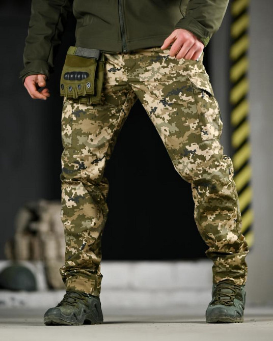 Тактичні штани pyramid піксель рипстоп РГ6259 Одеса - фото 11